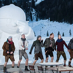 Snowgolf-Weltmeisterschaft 2008 und 2009 auf der Gnadenalm in Obertauern